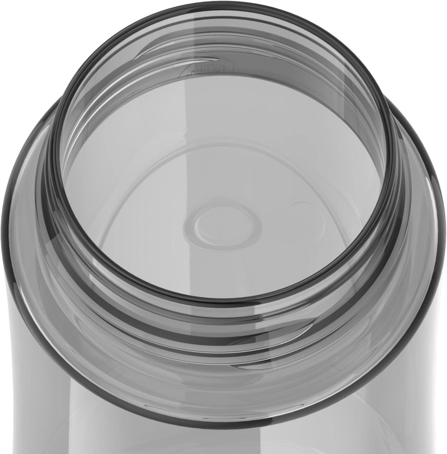 THERMOS FUNTAINER 16 Ounce Plastic Hydration Bottle with Spout, Black