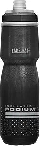 CamelBak Podium Chill Bike Insulated Squeeze Water Bottle Black, 24oz