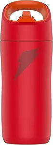 Gatorade Kids' Rookie Metal Water Bottle, 12oz, Stainless Steel Bottle, Double-Wall Insulation, Vacuum Insulated, Thermo Mug