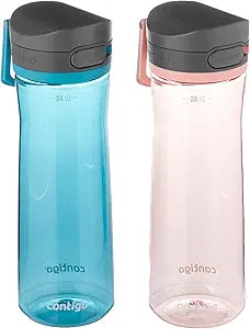 Contigo Jackson 2.0 Tritan Water Bottle with AUTOPOP Lid 24 Oz. 2- Pack