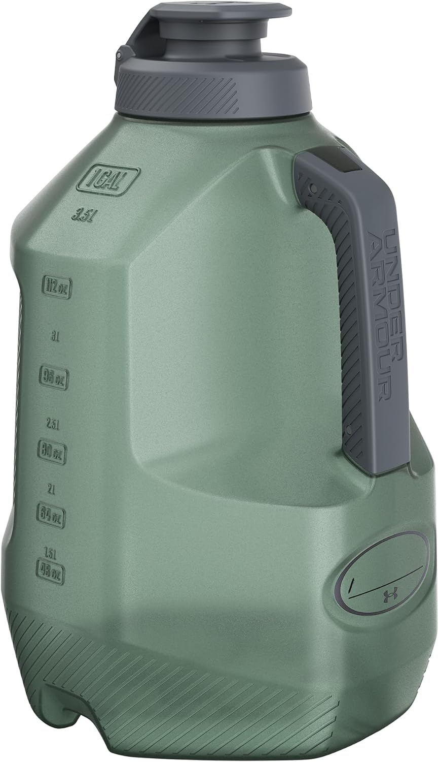Under Armour 1 Gallon Water Bottle, Large Sports Jug, Durable, Gym Water Bottles for Men and Women, Football, Basketball