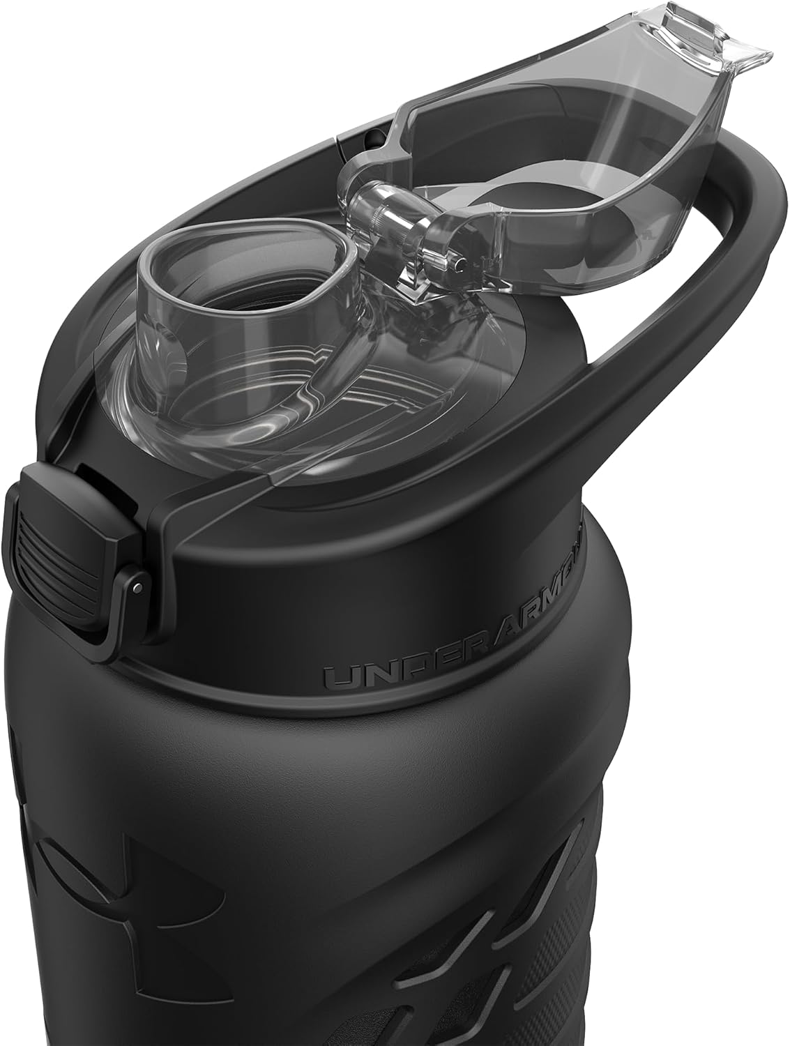 Under Armour 24Oz Stainless Steel Water Bottle, Insulated, Carabiner Easy Carry Hook, Leak Proof, Kids & Adults, All Sports, Gym